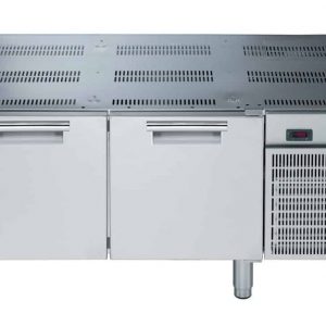 base refrigerata con due porte