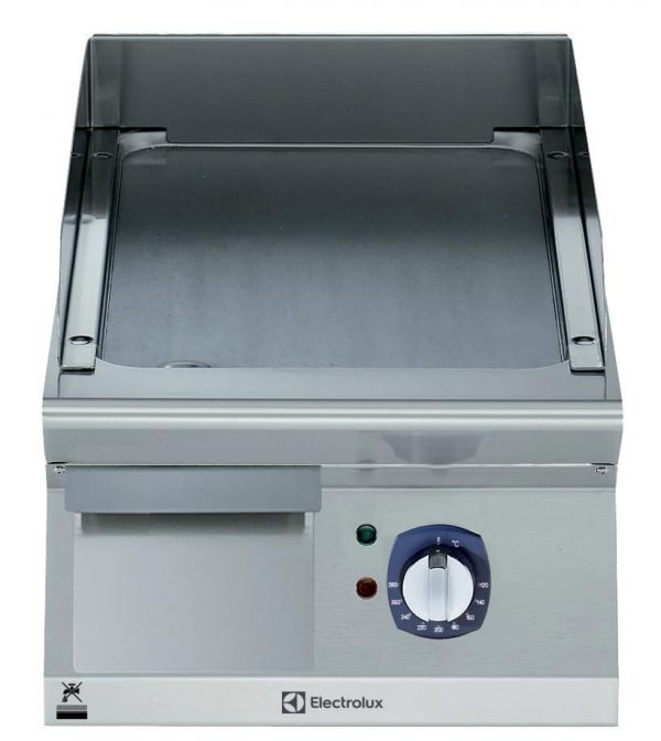 Piastra Elettrica Professionale 60cm Royal Catering - 6400W, Doppia Zone Liscia/Scanalata - Foto 8