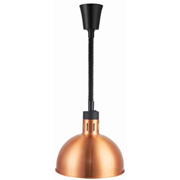 Infrared food warming lamp copper latch 28/150 cm cable DLATCCRA