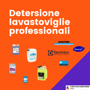 Detergenza lavastoviglie industriale